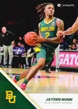 2023-24 ONIT Athlete Baylor Bears Men #5 Jayden Nunn