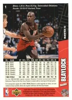 Back of Mookie Blaylock