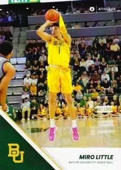2023-24 ONIT Athlete Baylor Bears Men #9 Miro Little