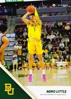 2023-24 ONIT Athlete Baylor Bears Men #9 Miro Little