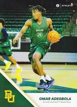 2023-24 ONIT Athlete Baylor Bears Men #10 Omar Adegbola