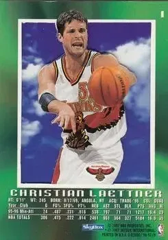 Back of Christian Laettner