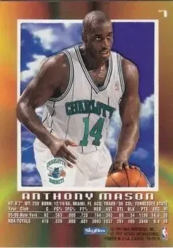 Back of Anthony Mason