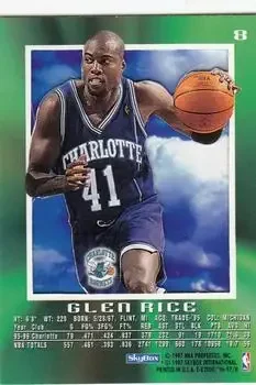 Back of Glen Rice