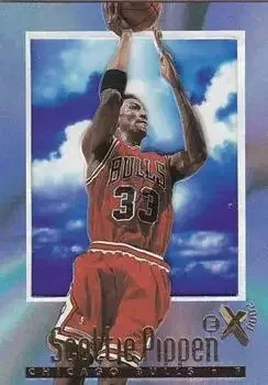 1996-97 E-X2000 #10 Scottie Pippen