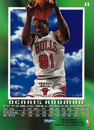 Dennis Rodman Rückseite