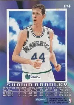 Back of Shawn Bradley