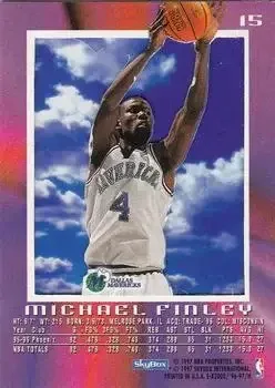 Back of Michael Finley