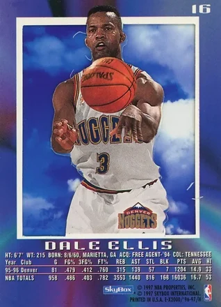 Dale Ellis 裏面