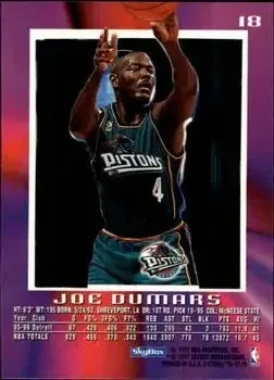 Back of Joe Dumars