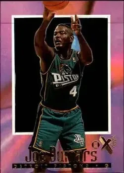 1996-97 E-X2000 #18 Joe Dumars