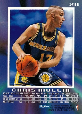 Chris Mullin 뒷면