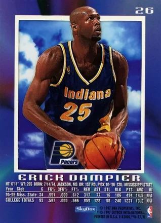 Erick Dampier 裏面