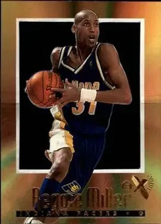 1996-97 E-X2000 #27 Reggie Miller
