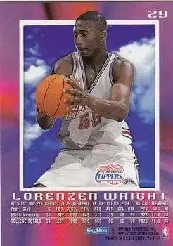 Back of Lorenzen Wright