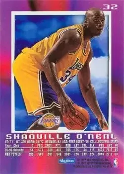 Back of Shaquille O'Neal