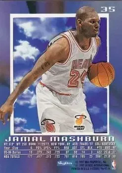 Back of Jamal Mashburn