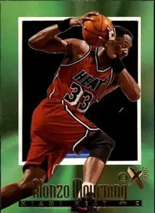 1996-97 E-X2000 #36 Alonzo Mourning