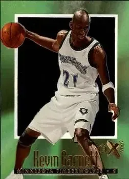 1996-97 E-X2000 #40 Kevin Garnett