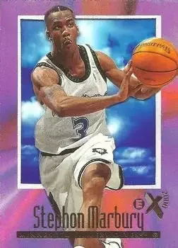 1996-97 E-X2000 #42 Stephon Marbury