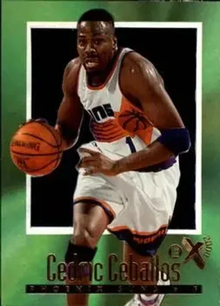 1996-97 E-X2000 #55 Cedric Ceballos