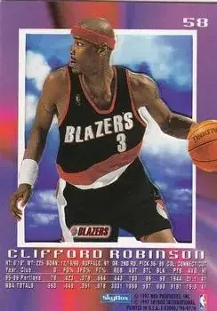 Back of Clifford Robinson