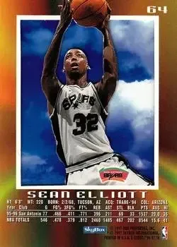 Back of Sean Elliott