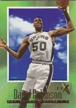1996-97 E-X2000 #65 David Robinson