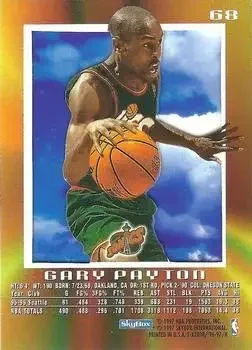 Back of Gary Payton