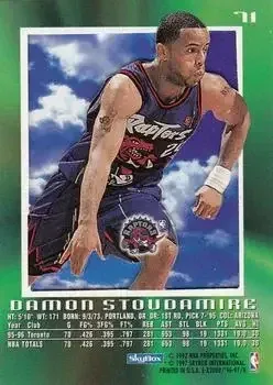 Back of Damon Stoudamire