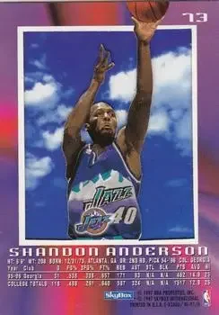 Back of Shandon Anderson