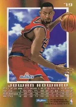 Back of Juwan Howard