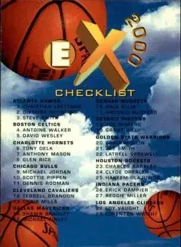 1996-97 E-X2000 #81 Card #81