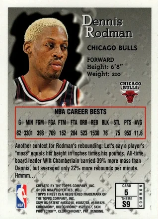 Dennis Rodman Rückseite