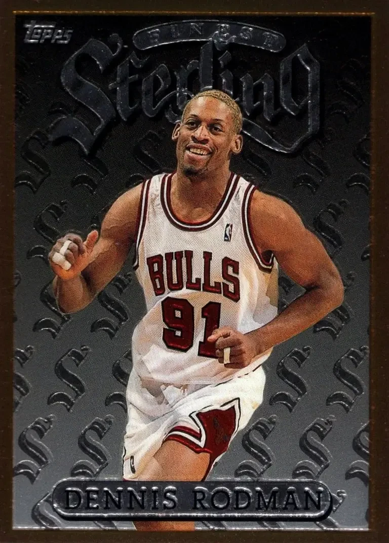 Front of Dennis Rodman
