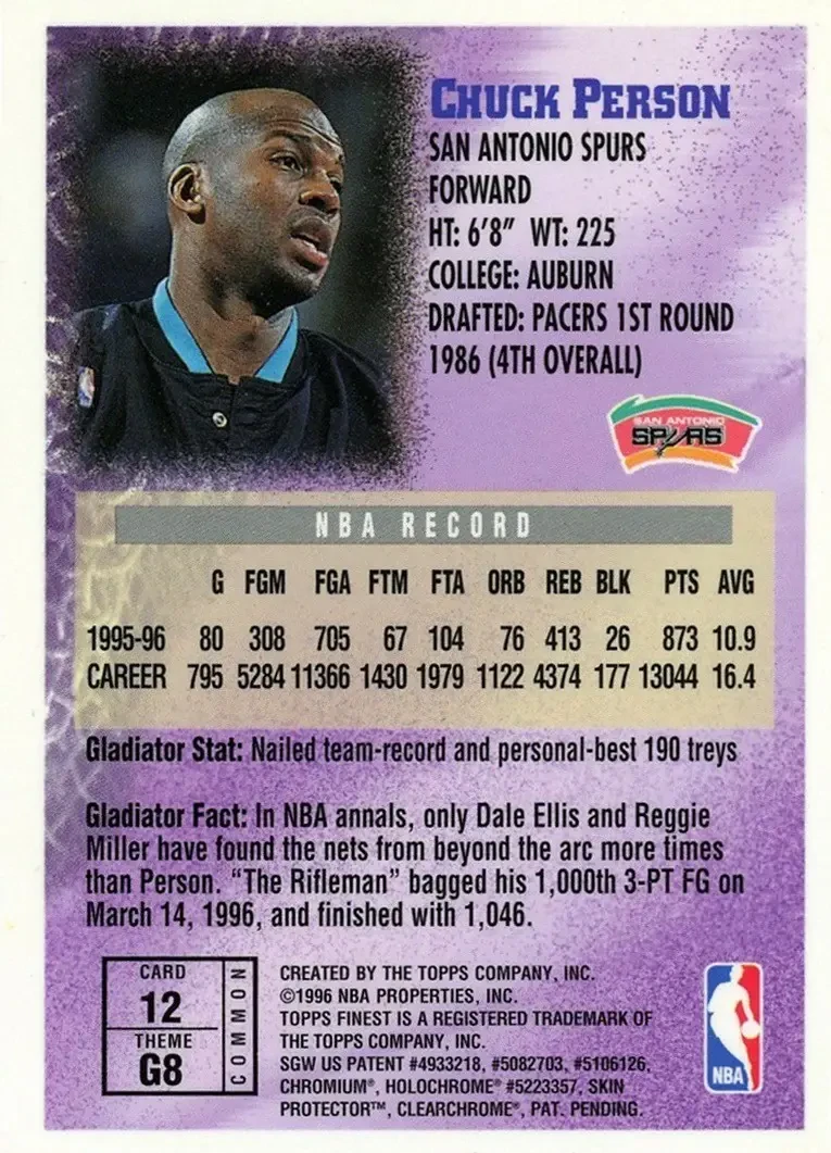 Back of Chuck Person