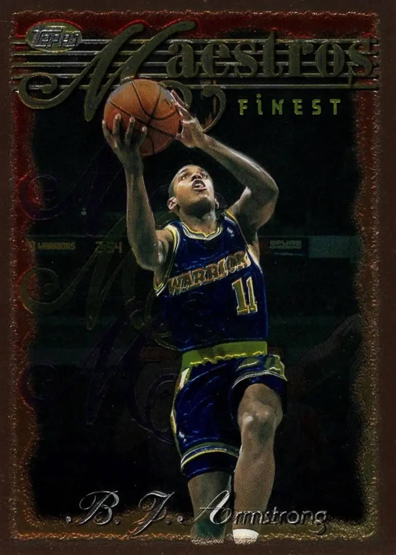 1996-97 Finest #15 B.J. Armstrong