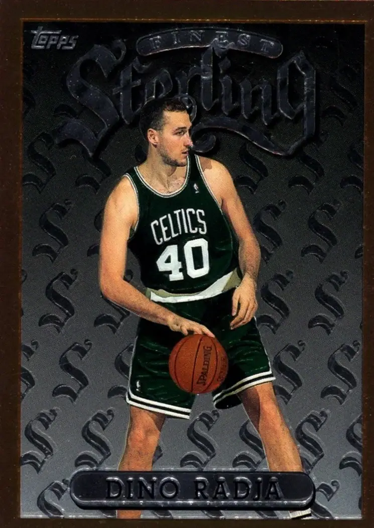 1996-97 Finest #18 Dino Radja
