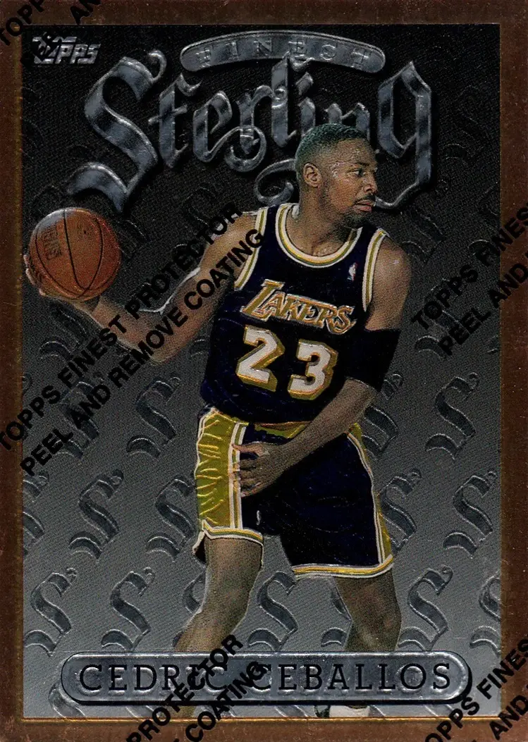 1996-97 Finest #34 Cedric Ceballos