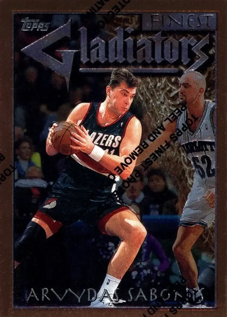 Front of Arvydas Sabonis