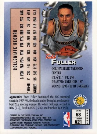 Todd Fuller 뒷면