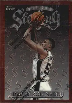 1996-97 Finest #60 David Robinson