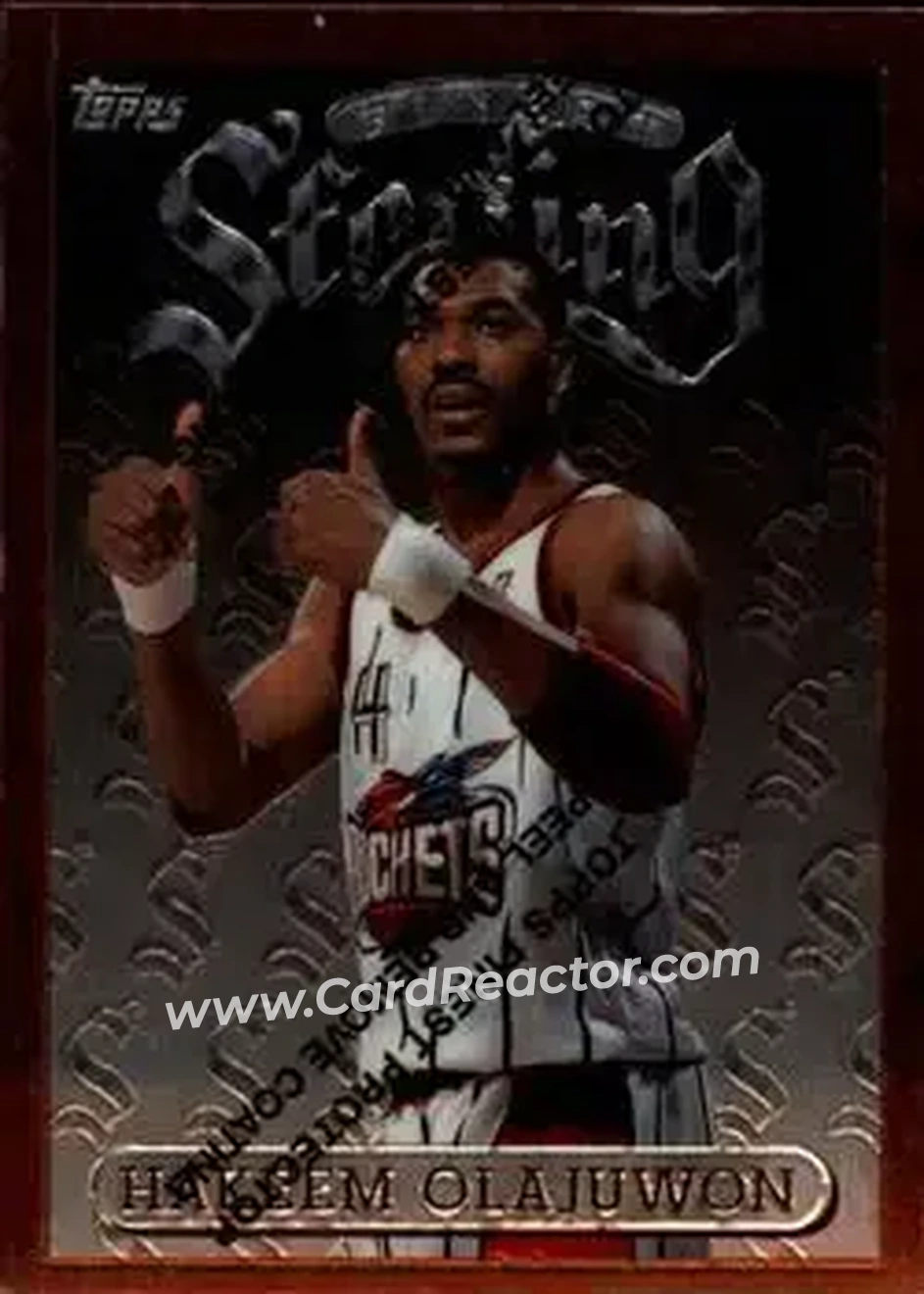 Front of Hakeem Olajuwon
