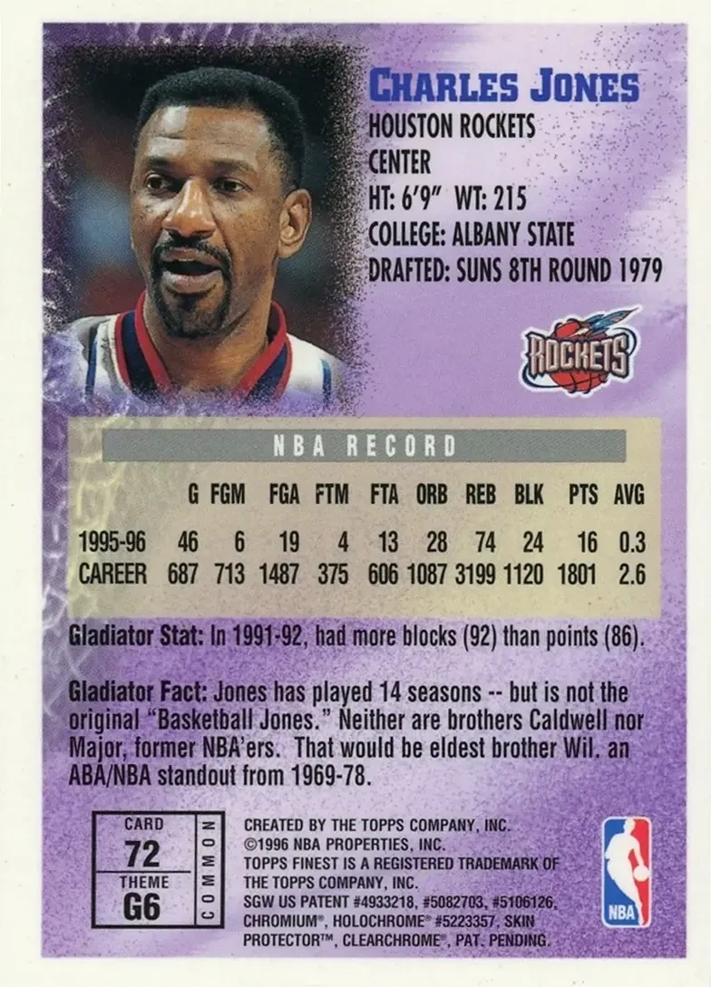Back of Charles Jones