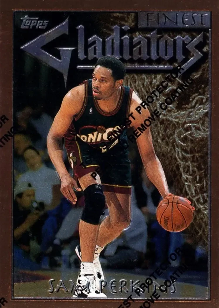 Front of Sam Perkins
