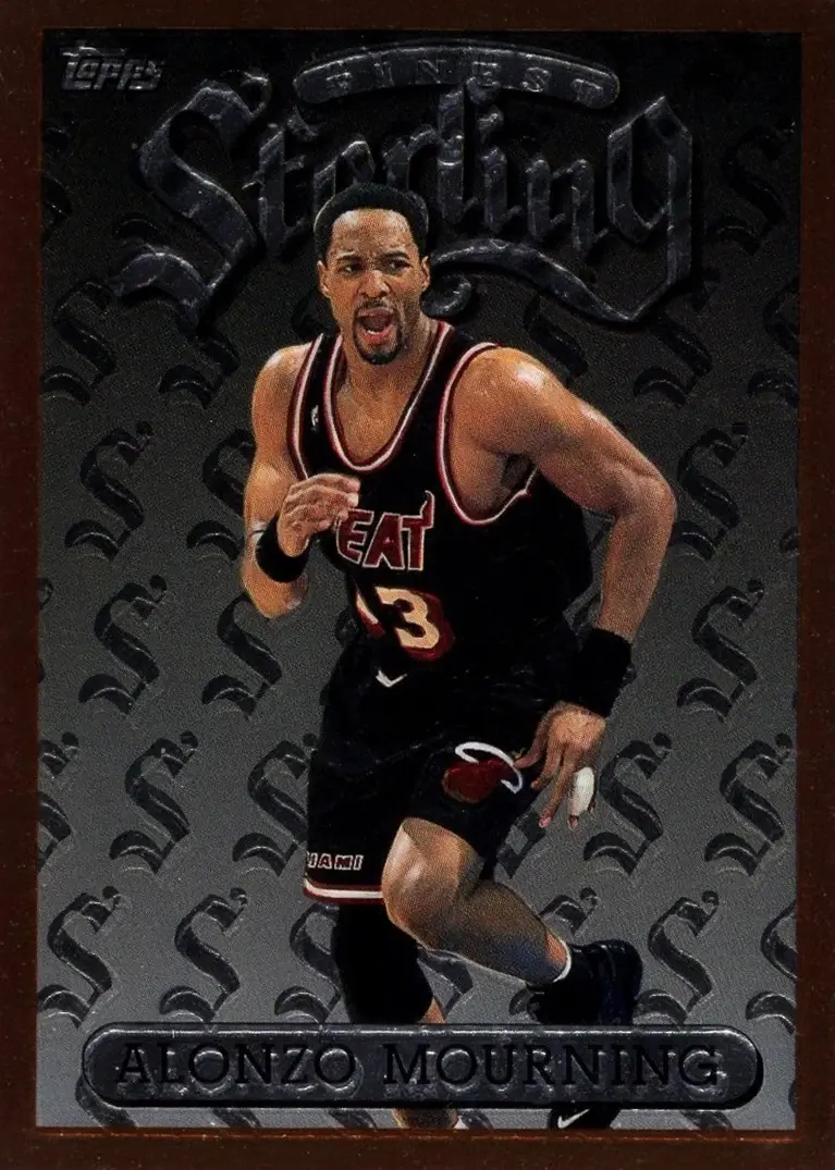 1996-97 Finest #78 Alonzo Mourning