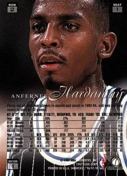 Back of Anfernee Hardaway