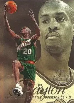1996-97 Flair Showcase #7 Gary Payton