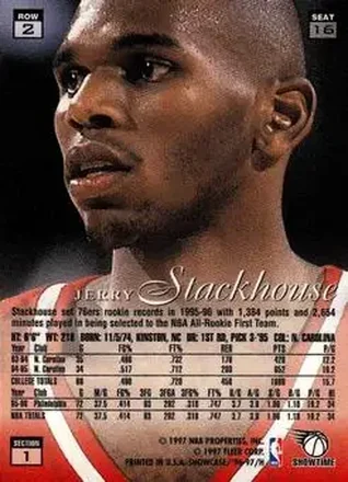 Jerry Stackhouse 背面