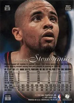 Back of Damon Stoudamire